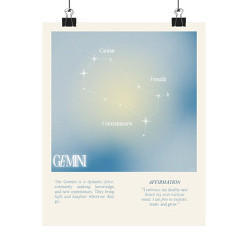 Astrology Poster - Gemini