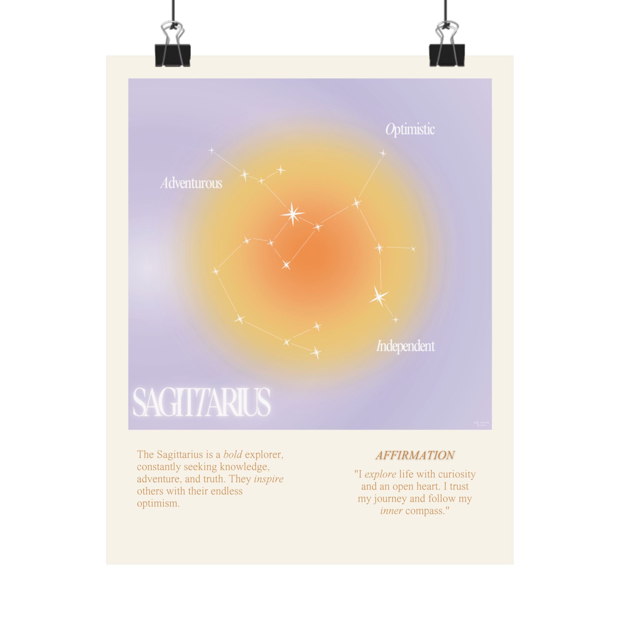 Astrology Poster - Sagitarius