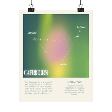 Astrology Poster - Capricorn